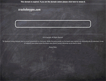 Tablet Screenshot of crackskeygen.com